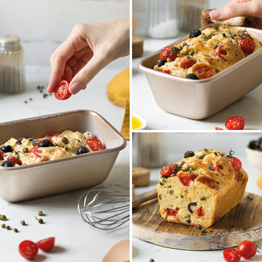 Forma mini plumcake linha ouro rosa - Decora